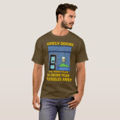 Vroege deuren t-shirt (Voorkant volledig)