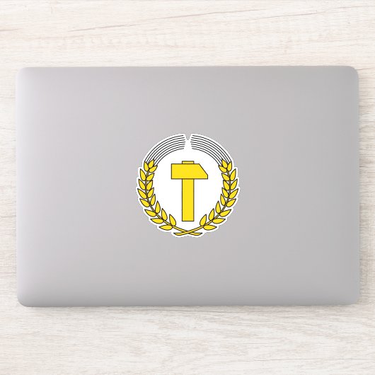 Vroege Duitse Democratische Republiek Sticker (Computer)
