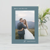 Vroege en gehuwde kalligrafie met kerstmis feestdagenkaart (Staand voorkant)