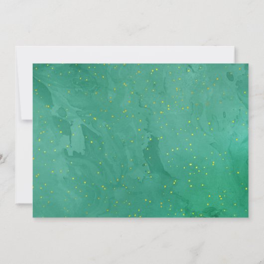 Vroege en heldere, eenvoudige kerstritssluiting feestdagenkaart (Achterkant)