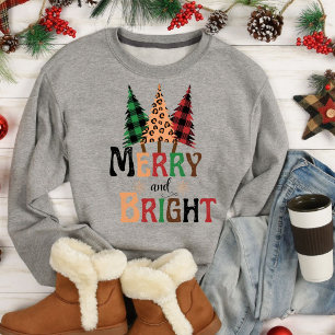 Vroege en heldere Feestdagen kerstbomen Sweat Trui