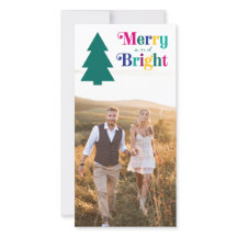 Vroege en heldere foto-kerstfeestkaart