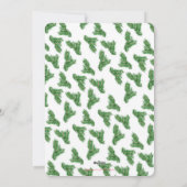 Vroege en heldere foto-kerstkaart feestdagenkaart (Achterkant)