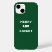 Vroege en heldere, groene kerstkunst, feestdag Case-Mate iPhone case (Achterkant)