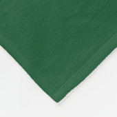 Vroege en heldere, groene kerstkunst, feestdag fleece deken (Hoek)