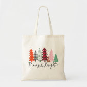 Vroege en heldere kerstbomen tote bag (Voorkant)