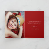 Vroege en heldere kerstboom met Kinderen Cartoon Feestdagen Kaart (Binnen)