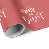 Vroege en heldere kerstfeestdag cadeaupapier (Rol Hoek)