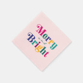 Vroege en heldere kerstfeestdag servet (Hoek)