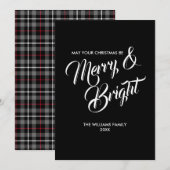 Vroege en heldere kerstfeestkaart feestdagenkaart (Voorkant / Achterkant)