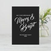 Vroege en heldere kerstfeestkaart feestdagenkaart (Staand voorkant)