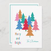 Vroege en heldere kerstkaart (Voorkant / Achterkant)