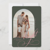 Vroege en heldere kerstkaart (Voorkant)