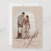 Vroege en heldere kerstkaart (Voorkant)