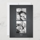 Vroege en heldere kerstkaarten feestdagenkaart (Achterkant)