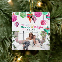 Vroege en heldere kerstversiering keramisch ornament