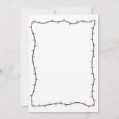 Vroege en heldere Neon Glow Lights Kaart (Achterkant)