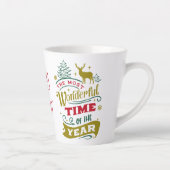 Vroege en helderste feestdag latte mok (Rechts)