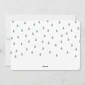 Vroege en kleurrijke foto's van Merry & Bright Ret Feestdagenkaart (Achterkant)