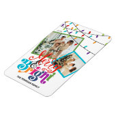 Vroege en lichte kerstfeestdagen magneet (Linkerzijde)