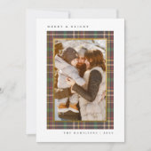 Vroege en lichte kerstfeestjes Foto Feestdagenkaart (Voorkant)