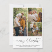 Vroege feestdag met feestdag voor het kleuterlicht feestdagenkaart (Voorkant)