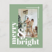 Vroege feestdag met feestelijke en heldere foto's briefkaart (Voorkant)