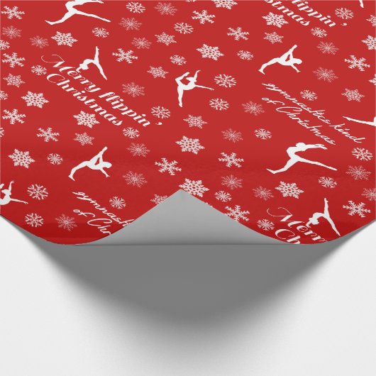 Vroege feestdag met kerstmis cadeaupapier (Hoek)