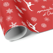 Vroege feestdag met kerstmis cadeaupapier (Rol Hoek)