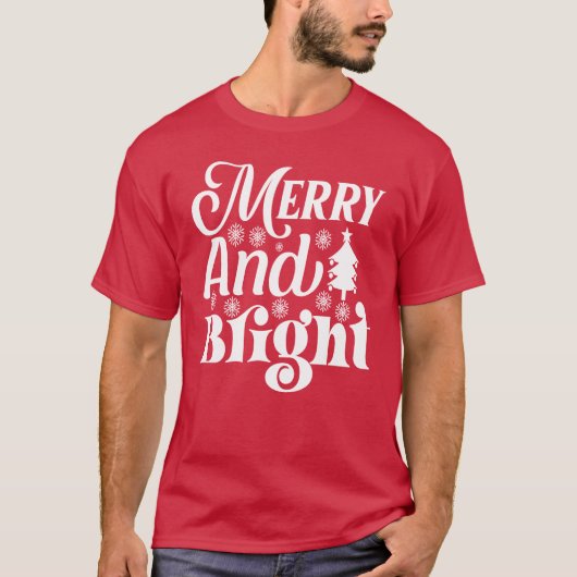 Vroege feestdagen en feestdagen t-shirt (Voorkant)