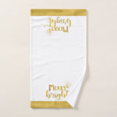 Vroege feestdagen en feestelijke feestelijke feest bad handdoek (Handdoek)