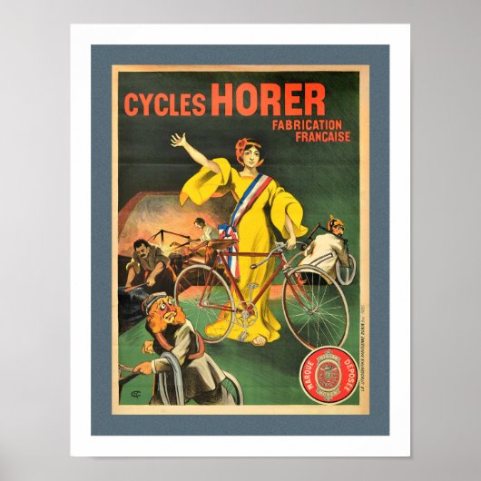 VROEGE FIETSAANBIEDINGSPOSTER POSTER (Voorkant)