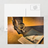 vroege fotografie briefkaart (Voorkant / Achterkant)
