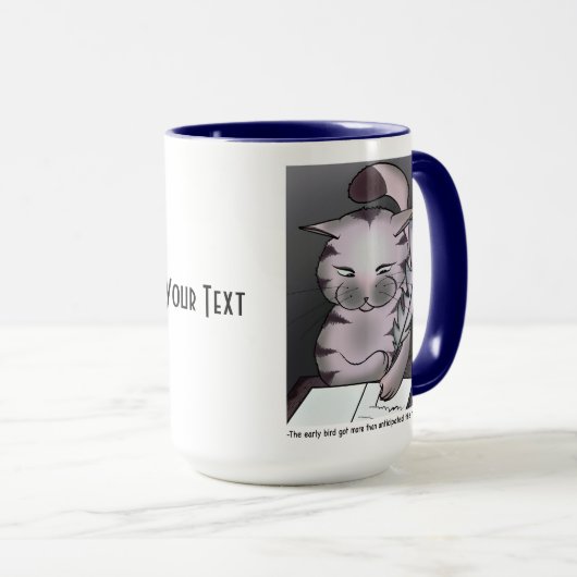 Vroege grote vogelcombinatie-Mok Mok (Voorkant rechts)