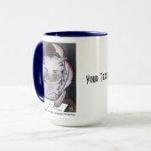 Vroege grote vogelcombinatie-Mok Mok (Voorkant links)