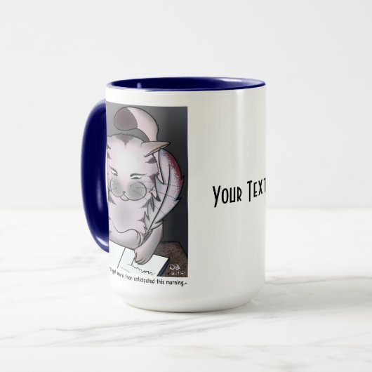 Vroege grote vogelcombinatie-Mok Mok (Voorkant links)