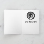 Vroege Halloween groeten Kaart (Binnen)