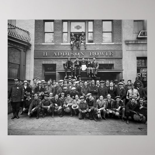 Vroege Harley: 1925 Poster (Voorkant)