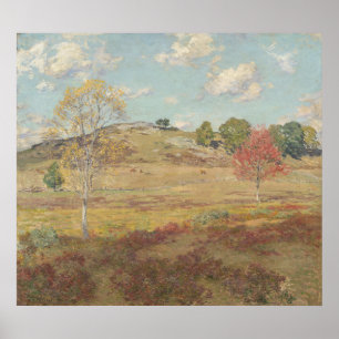Vroege herfst, 1905 (olie op canvas) poster