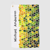 Vroege Herfst - Gepersonaliseerd Golfhanddoek (Voorkant)