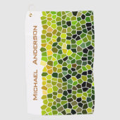 Vroege Herfst - Gepersonaliseerd Golfhanddoek (Voorkant)