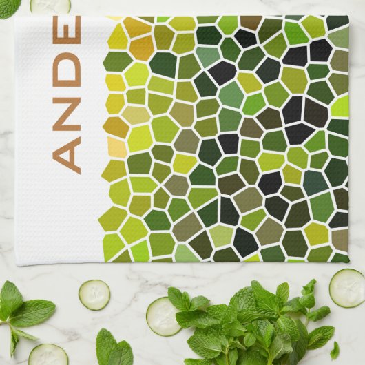 Vroege Herfst - Gepersonaliseerd Theedoek (Gevouwen)