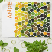 Vroege Herfst - Gepersonaliseerd Theedoek (Gevouwen)