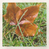 Vroege Herfst Glazen Onderzetter (Voorkant)