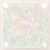 Vroege Herfst Glazen Onderzetter (Achterkant)