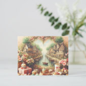 Vroege Herfst Herfst Decor | Seizoensgebonden geze Informatiekaartje (Staand voorkant)