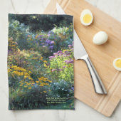 Vroege Herfst in de tuinen Theedoek (Quarter Fold)