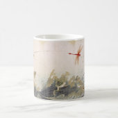 Vroege herfst oude Chinese oosterse kunst Koffiemok (Center)