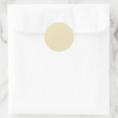 Vroege Herfst Stippen Micro | Gouden Tarwe Ronde Sticker (Tas)