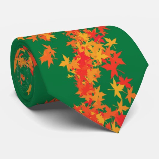 Vroege Herfst Stropdas (Opgerold)